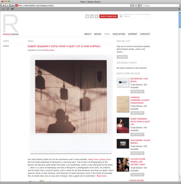 Radius new Blog