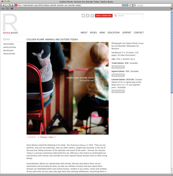 Radius new post
