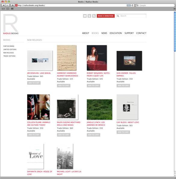 Radius new Books